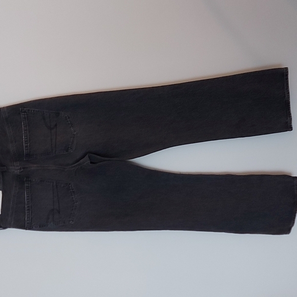 NWT American Eagle 90s Bootcut Jeans Black Wash Size 8 Short - Picture 4 of 11